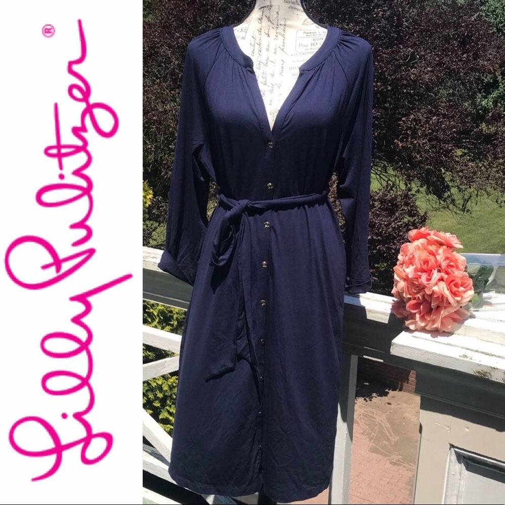   NWOT LILLY PULITZER Bailor True Blue Dress